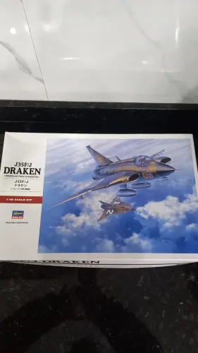 Kit plastimodelismo J 35 F Draken escala 1:48