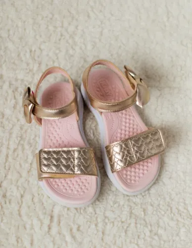 Sandália Dourada Kidy tam 26/27