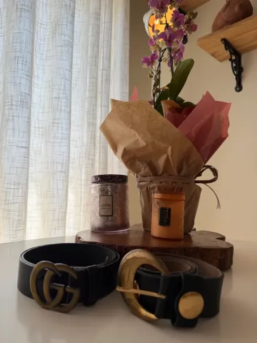 Cintos de couro! A cara da meia estação! 39,00 cada