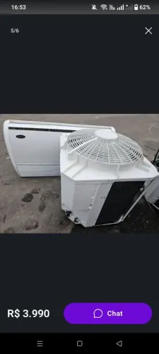Ar condicionado 36 mil btus 