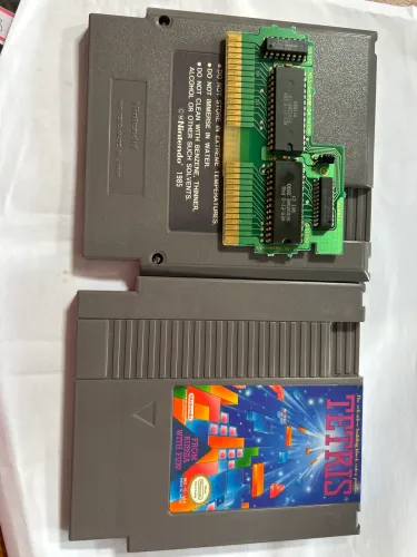 CARTUCHO TETRIS FROM RÚSSIA WITH FUN NINTE DO ORIGINAL 