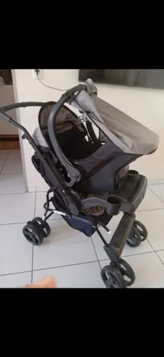 Carrinho de Bebe + Bebe Conforto + Cercadinho