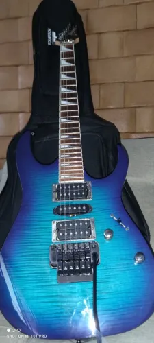 guitarra ibanez rg 370 fmz azul