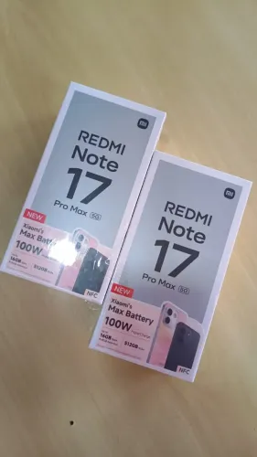 ? REDMI NOTE 17 PRO MAX 5G ?  ? 8GB RAM + 512GB ? Muito desempenho e espaço para tudo!