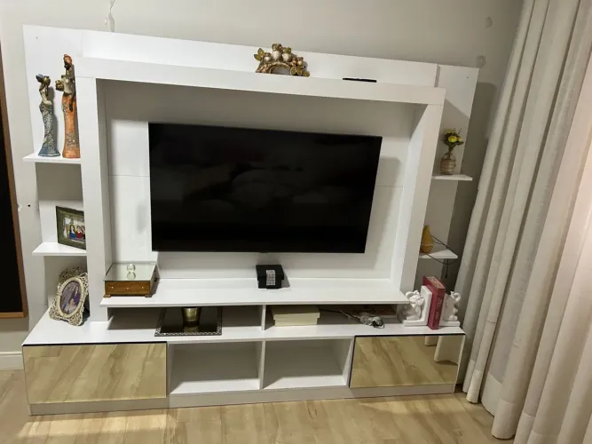 Rack com painel 