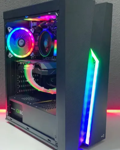 PC Gamer Ryzen 5 5500, GTX 1660S 6GB, 16GB RAM, SSD 512GB, A320, Gabinete AeroCool