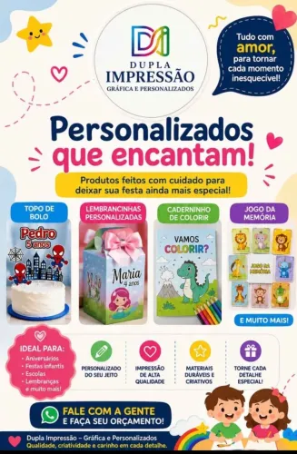 Lembrancinhas Para Festa (Caixas, Apliques, Tags e Livrinhos) (Com/Sem Nome)