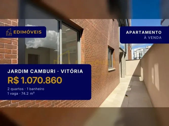 Apartamento 2 quartos em Jardim Camburi, ideal para quem busca conforto e lazer