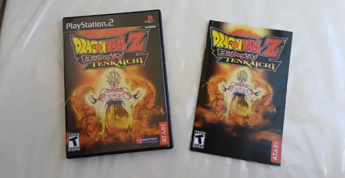 Jogo Dragon Ball Z Budokai Tenkaichi Ps2 Americano Impecável
