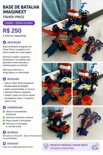 Base de Batalha Imaginext