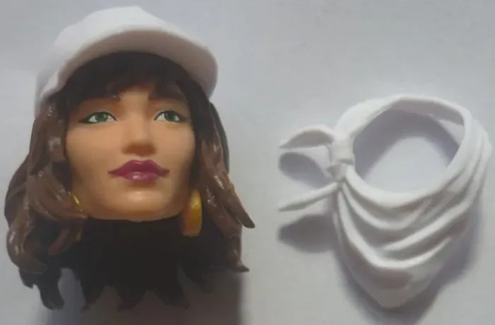 Cabeça (Head) Moira Mactaggert sem óculos Marvel Legends X-men Hasbro