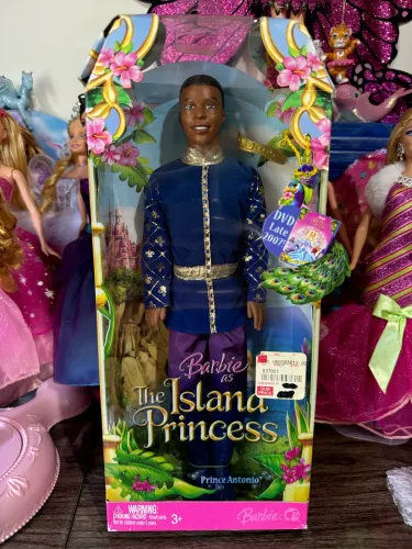 Barbie princesa da ilha príncipe Antônio AA