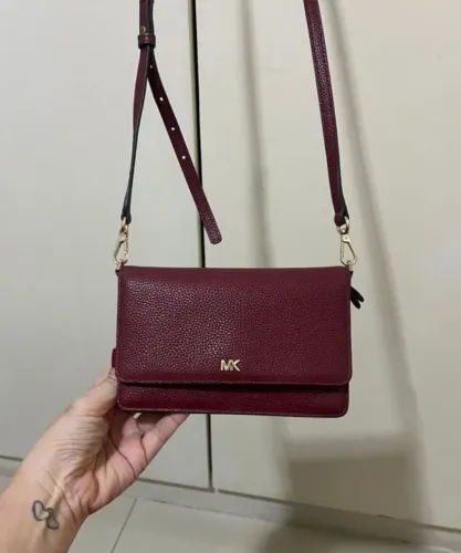 Bolsa Michael Kors Bordô