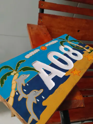 Numeração De Madeira Personalizada