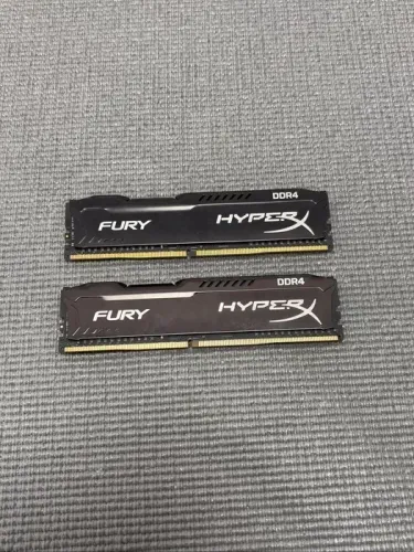 8GB Memoria Ram HyperX Fury DDR4 (2X4GB) 2400MHZ