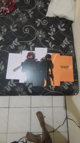 Quadro Counter Strike MDF