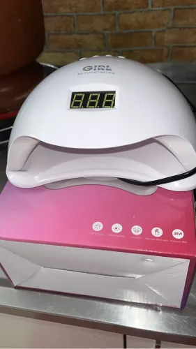 Máquina secagem unha gel