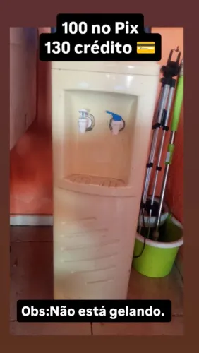 Filtro " não está gelando"