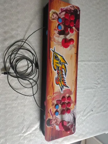 Controle arcade PC PS3/PS4 duplo Pix tem desconto