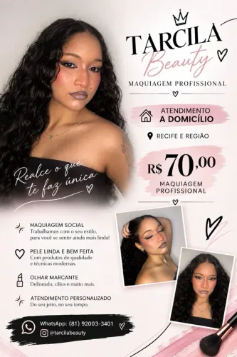 Maquiagem Profissional Social e Glam