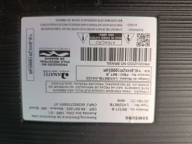 Vendo Smart tv Samsung 32 com tela quebrada 