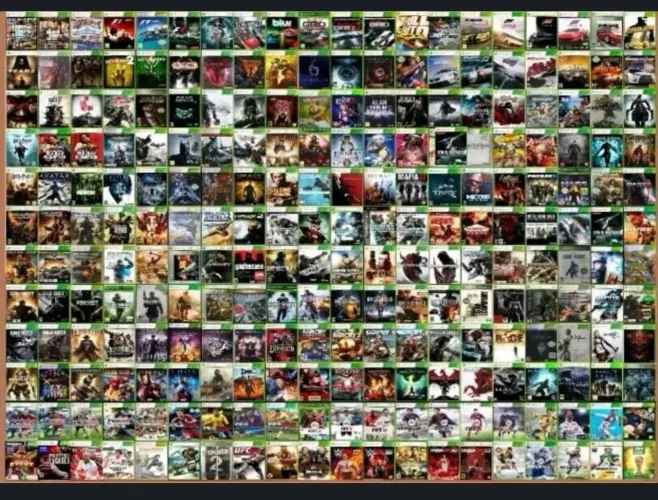 Jogos Xbox 360 mídia física