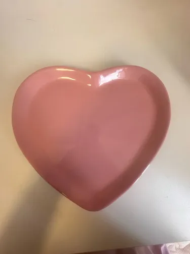 Bandeja Rosa de Coração
