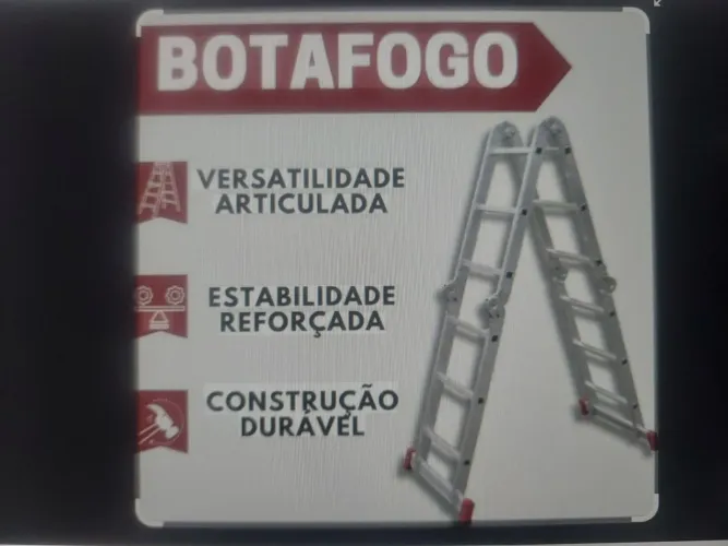 Escada Articulada 12 Degraus Botafogo 