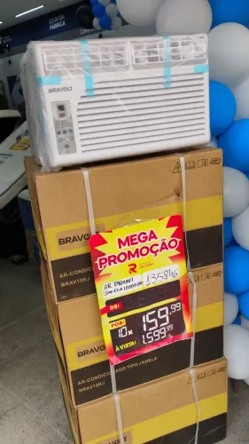 Ar condicionado BRAVOLT de janela 110V
