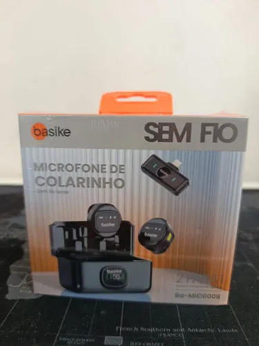 Microfone de lapela duplo sem fio iOS light lightning / MEGA PROMOÇÃO