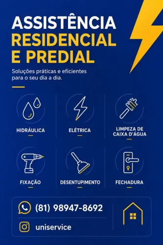 Eletricista, encanador, marido de aluguel técnico 