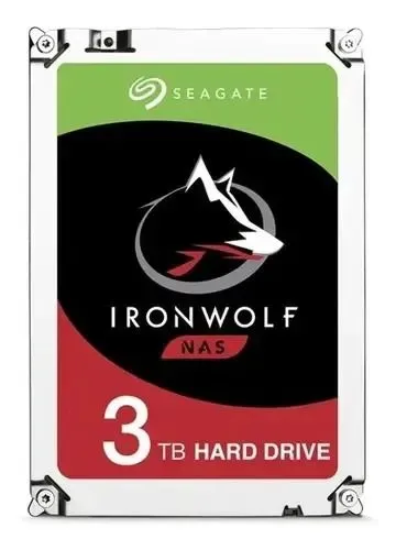 Hd Interno Seagate 3tb Nas Backup Ironwolf St3000vn007 Sata3