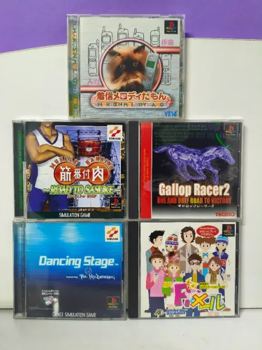 Ps1 lote de jogos originais japoneses Playstation um