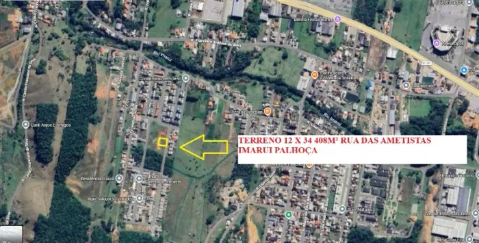 TERRENO Á VENDA EM EMARUI PALHOÇA