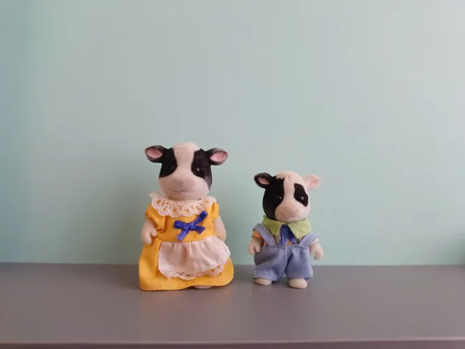 Dupla de vaquinhas vintages sylvanian families