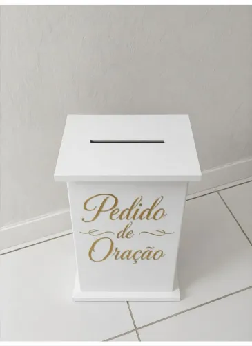 Urna pedido de oração para igreja