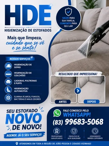 HDE-Higienizacao de estofados