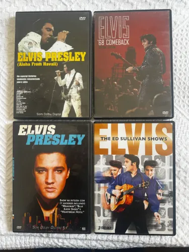 Lote DVD Elvis Presley AO VIVO - Show Clássico | Original