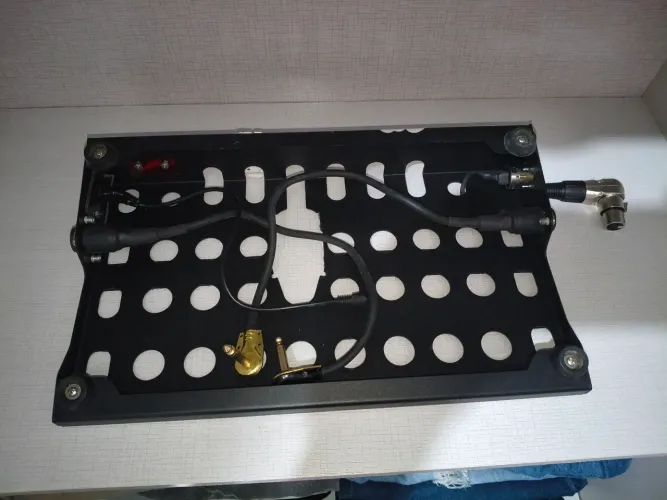 Pepedalboard pulse 35x20+elétrica+bag Semi Case+jack In Out