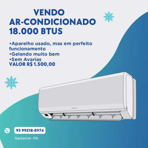 Vendo Ar condicionado 18btus