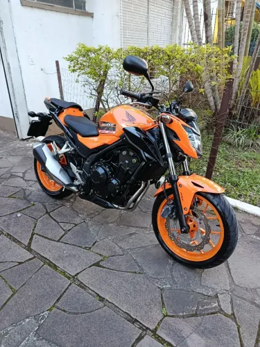 Honda cb500f linda de mais pneus zero avalio trocas