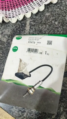 Sonda Lambda NTK OZA723-EE12 93419 Nova Original - Renault Sandero/Logan