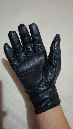 Luva de Couro para Motociclista - MTS