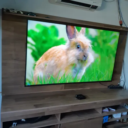 TV 60"4k Smart Philips Android tela infinita HDR