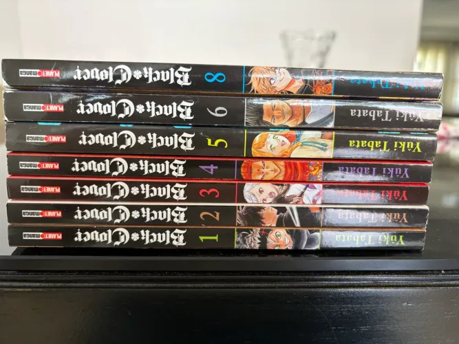Black Clover - Yuki Tabata - Volumes 1/2/3/4/5/6/8