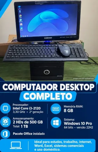 Processador Intel Core I3 2120 3.3ghz Duo Core Lga 1155 - Negociável