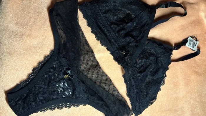 Conjunto lingerie preto