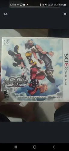 Kingdom hearts 3ds JOGO