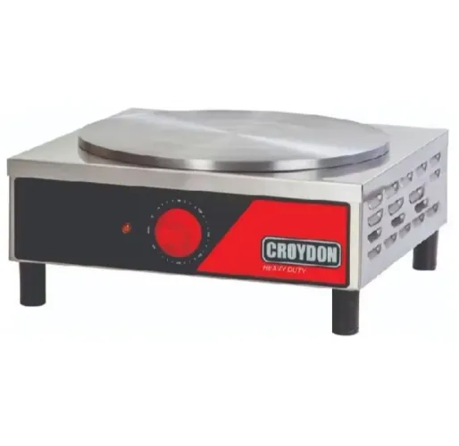 Chapa elétrica para crepe francês croydon