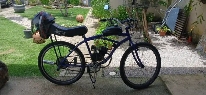 Bicicleta motorizada aro 26 2 tempos 